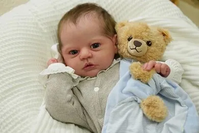 Imagem de uma bebê reborn