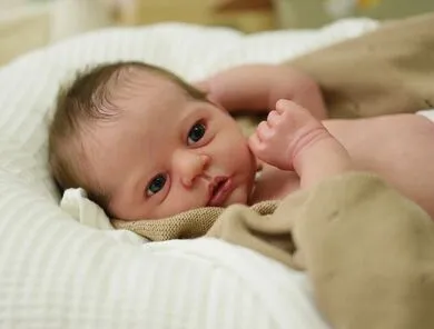 Imagem de uma bebê reborn