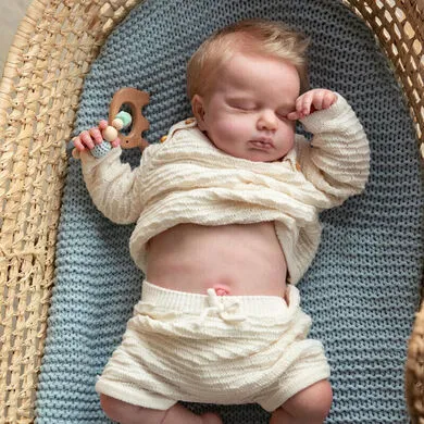 Imagem de uma bebê reborn