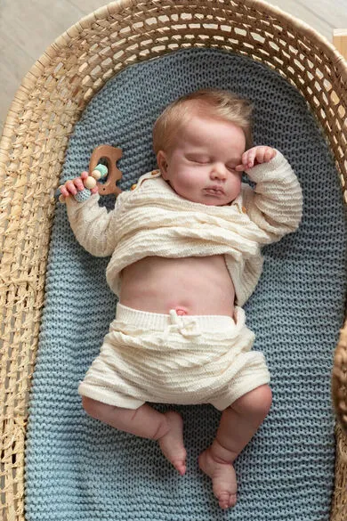 Imagem de uma bebê reborn