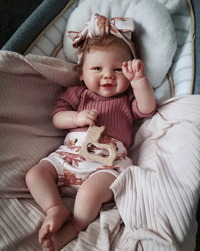 Imagem de uma bebê reborn