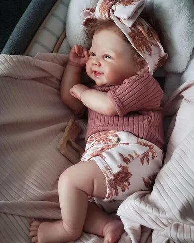 Imagem de uma bebê reborn