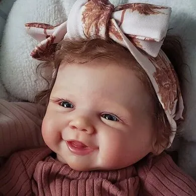 Imagem de uma bebê reborn