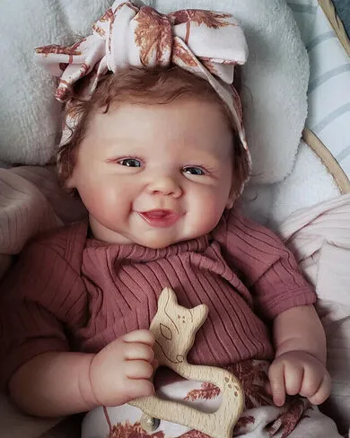 Imagem de uma bebê reborn